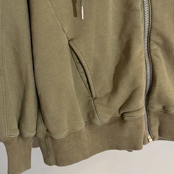 Abercrombie Oversized Sunday Zip Sweatshirt - Size S - Picture 4 of 6